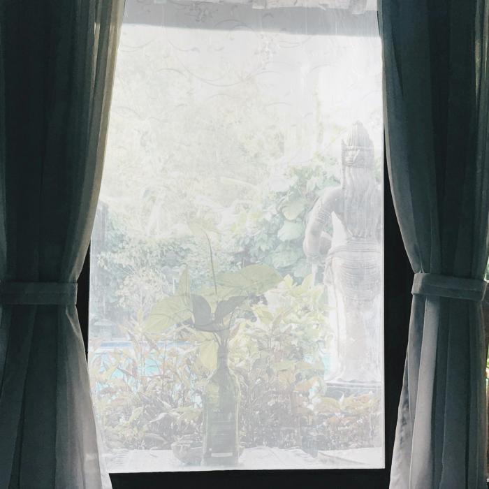 CAPASTEC ビンパターンの窓用プライバシーフィルム、自己粘着ガラス窓ステッカー、家庭用オフィス用窓..