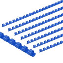 PATIKIL 10mm(3/8インチ)プラスチック製バインディングコム 200個 21リング コンビニエンスバインディングス パイン 60枚収容レターサイズ ...