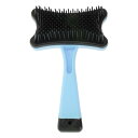 CAPASTEC ペットブラシ お手入れブラシ 猫 犬 ブラシ 皮膚に優しい 丸洗い可能 抜け毛取り マッサージ 長毛 短毛 スリッカーブラシ ペット用 ペット...
