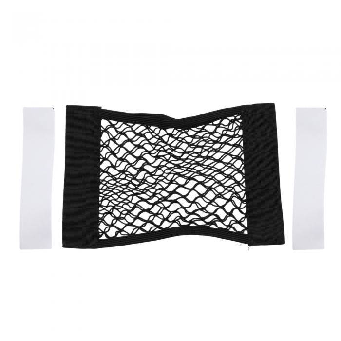 INFINAUTO カーゴネット 15.74"x13.77" 車の後部座席収納ネット 車の収納メッシュバッグ キャンピング..