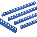 PATIKIL 25mm(1インチ)プラスチック製バインディングコム 10個21リングコムバインディングス パイン225枚収容レターサイズ バインディング用紙シ...