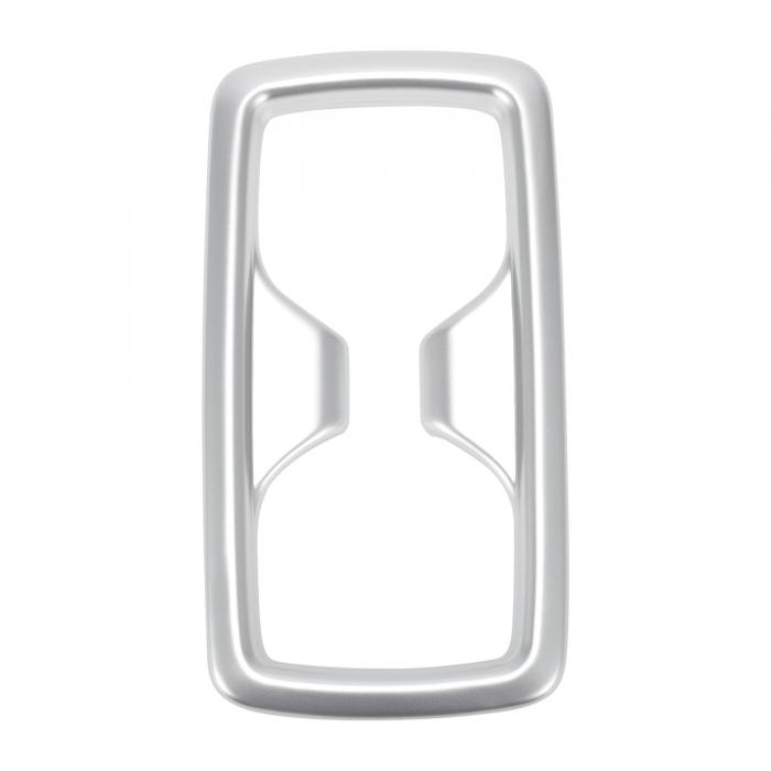 TUCKBOLD トヨタに対応 ハリアー 80系用 リアドリンクホルダー 2020年6月~ カップホルダーカバー リアシート 飲み物ホルダー コンソール セカンド ガーニッシュ 傷防止 インテリアパネル 内装 パーツ アクセサリー ABS樹脂製 シルバー 1PCS