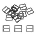 PATIKIL フラットメタルスライドバックル0.7