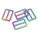 PATIKIL フラットメタルスライドバックル1.3