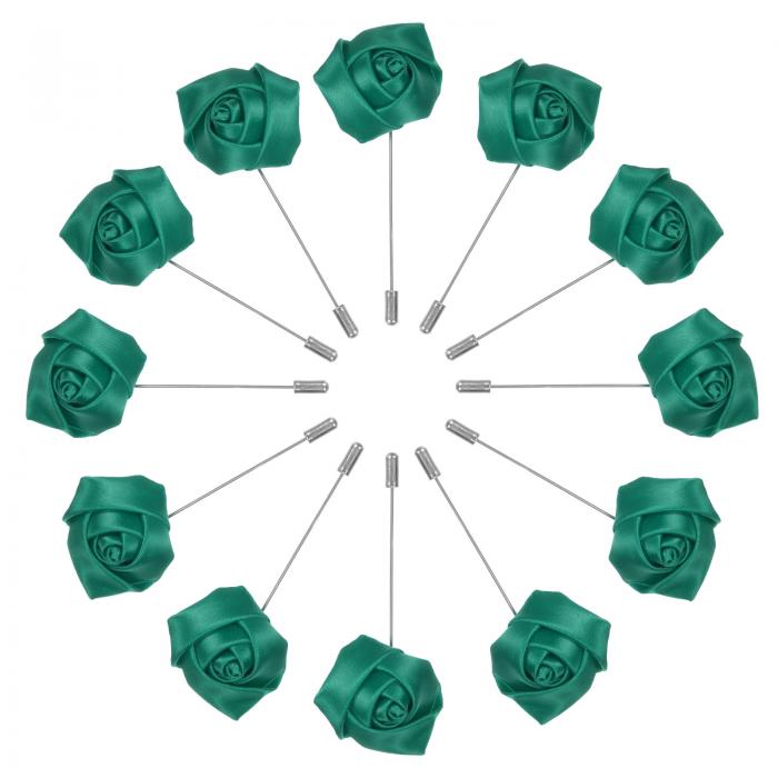 M METERXITY 12パックのローズブートニア 新郎ブートニア ラ ペルピンブートニア 結婚式用メンズスーツ装飾 ウェディングブトンホールズポケットブート...