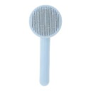 CAPASTEC ペットブラシ ワンプッシュ式 猫ブラシ 犬ブラシ 皮膚に優しい 抜け毛取り マッサージ 長毛 短毛 スリッカーブラシ 犬猫通用 ペット用 ペッ...