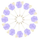 M METERXITY メンズ用12個入りフラワー金色リーフローズブートニアピン ウェディング/ダンス/パーティー用 スーツ用サテンフラワーコサージュハットピン...