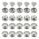 20set フラットヘッドスタッドス パ イク10mm合金財布フィートハンドバッグネイルヘッドスタッドフラットバックルボタンキャップリベットラウンドホイールバッ...