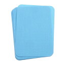 6個 アイロンパッチ生地補修パッチ4"x3"パッチ服用アイロンパッチジーンズ バッグ ソファ テントスカイブルー