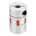 アルミ軸カップリング15mmから15mmフ レキシブルスー パイダーカップリングL66mm x D40mmカプラージョイントス パイダーシャフトコネクター3DプリンターDIYエンコーダーCNCルーターミリングマシン