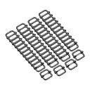 50パックのメタルスライド調整バックル4/5