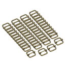 50パックのメタルスライド調整バックル4/5