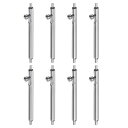 8個 クイックリリース スプリングバー 幅17mm 直径1.5mm ステンレススチール 腕時計ピン 交換用バンド ストラップ リンクピン 腕時計ラグ 腕時計バンド ストラップ用