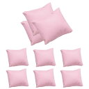 12個のレザーウォッチピロー ブレスレット 時計 アンクレット バングル ダングルイヤリング ネックレスピンク用の宝飾品ディスプレイピロー
