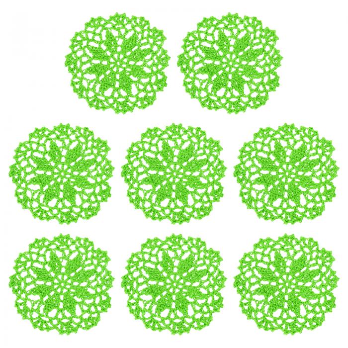 フ ァブリックコースター 8個4