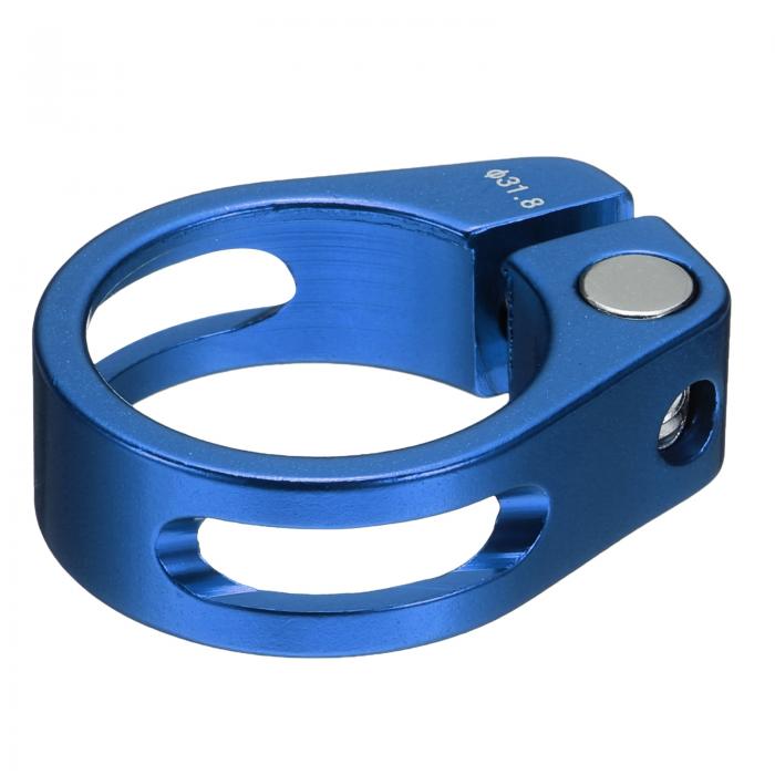 バイクシートポストクランプ31.8mmバイククリップアルミニウム合金自転車ロックシートポストリングM4六..