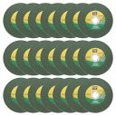 25個のカットオフホイール4-1/5" x 1/20" x 5/8" 超薄型カッティングホイール アングルグラインダーカットオフディスク ステンレス鋼鋳鉄銅用一般金属カットディスク、緑