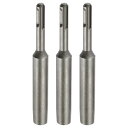 17/32インチ用の3個のSDS マックスグラウンドロッドドライバー23/64インチ、ロータリー槌ドリルツール用のドライバーアダプタービット、全長5.7インチ