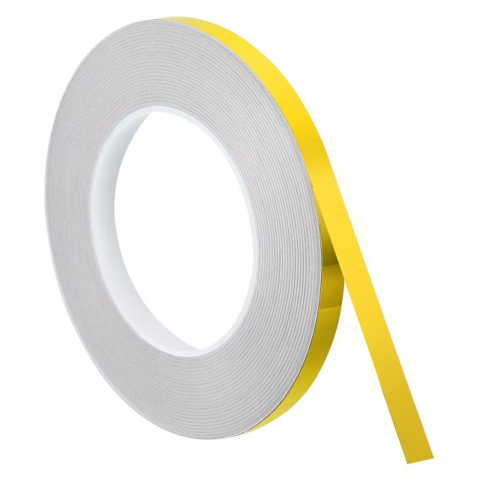 メタリックテープ 0.39"×164フィート セルフアドヒーシブメタライズドポリエステルフィルムテープ 防水..