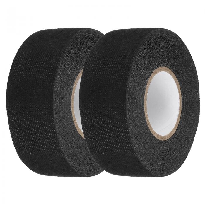 ワイヤーハーネステープ 1.26インチ×49.2フィートの自己粘着布電気テープ 自動車用電気ケーブル固定用..