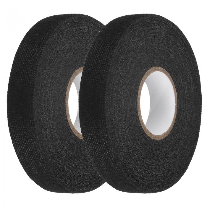 ワイヤーハーネステープ 0.74 インチ x 82.02 フィート 自己粘着布製電気テープ 自動車用電気ケーブル..