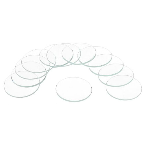 12個の時計用水晶ガラスレンズ 28mmフラットラウンドメガネ時計フェイス水晶レンズ交換部品 時計修理用 クリア 12個の時計用水晶ガラスレンズ 28mmフラットラウンドメガネ時計フェイス水晶レンズ交換部品 時計修理用 クリア