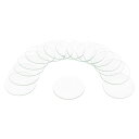 16個のウォッチ水晶ガラスレンズ 45mmシングルドームラウンドグラスウォッチフェイス水晶レンズ交換部品 時計修理用 クリア