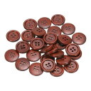 30個32L木製ボタン4/5