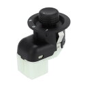 ACROPIX Chry-slerに対応300 2.7L 3.5L 5.7L 6.1L 2007 2010用のカーミラースイッチブラック 1個入り