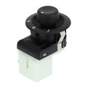 ACROPIX Chry-slerに対応200 2011 2014用のカーミラースイッチ ブラックプラスチックメタル 56040694AC 1個