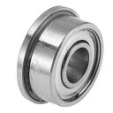 ACROPIX FR2-5zz ディープグルーブボールベアリング 潤滑ベアリング ダブルメタルシール 3x8x3.5mm シルバートーン(2)