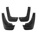 X AUTOHAUX Volvoに対応C30 2010-2015用フロントおよびリアマッドフラップスプラッシュガードマッドガード1セットW / マウントアクセサ...