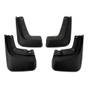 X AUTOHAUX Volvoに対応XC90 2005-2014用1セットフロントおよびリアマッドフラップスプラッシュガードマッドガードW /マウントアクセサ...