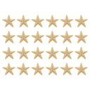 24個5つ星パッチアイロンパッチ カーキ色の刺繍パッチアップリケ装飾1.5IN修理パッチDIY衣類クラフトバックパック服装ギフト装飾