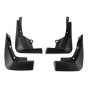X AUTOHAUX Audiに対応A8 2018-2023用フロントおよびリアマッドフラップスプラッシュガードマッドガード1セットW / マウントアクセサリー