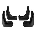 X AUTOHAUX BMWに対応 1シリーズ(116i/118i)F20用のフロントおよびリアマッドフラップスプラッシュガードマッドガード1セット(2012-...