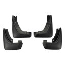 X AUTOHAUX Volvoに対応S80 2007-2015用フロントおよびリアマッドフラップスプラッシュガードマッドガード1セットW / マウントアクセサ...