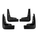 X AUTOHAUX 1セットのAudiに対応A5 2017-2020用フロントおよびリアマッドフラップスプラッシュガードマッドガード マウントアクセサリー