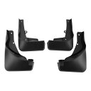 X AUTOHAUX 1セットのアウディに対応Q3スポーツ2019-2023用フロントおよびリアマッドフラップスプラッシュガードマッドガードW / マウントアク...