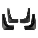X AUTOHAUX 1セットのAudiに対応A3セダン2012-2015用フロントおよびリアマッドフラップスプラッシュガードマッドガードW / マウントアクセ...