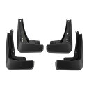 X AUTOHAUX 1セットのAudiに対応A3セダン2020-2023用フロントおよびリアマッドフラップスプラッシュガードマッドガード マウントアクセサリー