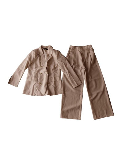 Allegra K レディース ツーピースセット ドレッシー ビジネス ワーク オフィス カジュアル アウトフィット ブレザー パンツスーツ セット カーキ XS Allegra K レディース ツーピースセット ドレッシー ビジネス ワーク オフィス カジュアル アウトフィット ブレザー パンツスーツ セット カーキ XS