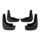 X AUTOHAUX Volvoに対応XC60 2010-2014用フロントおよびリアマッドフラップスプラッシュガードマッドガード1セットW / マウントアクセ...