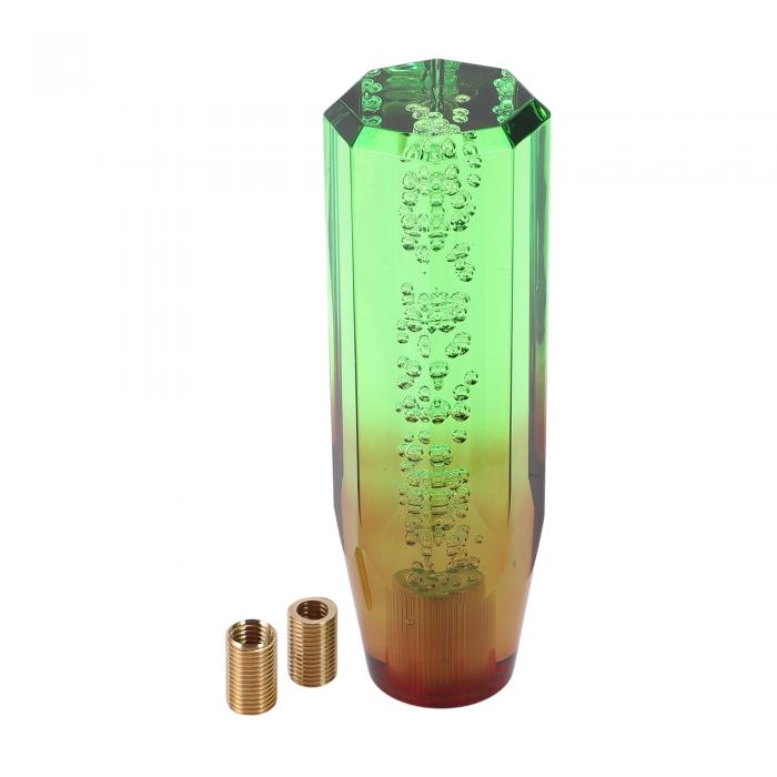 INFINAUTO 車用シフトノブ 15cm オートマチックおよびマニュアル車用のギアシフトノブ 2つのアダプター..