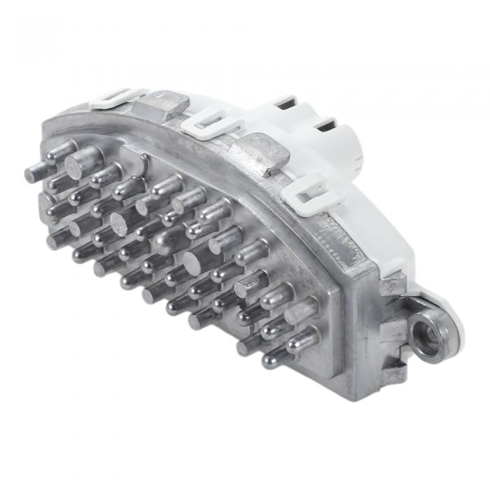 Motoforti BMWに対応 228i F22/F45/F46 2014-2016 BMWに対応 320i F30 2012-2018用HVACブロワーモーターレジスタヒーターブロワーレジスタ メタルABS No.64119276112 シルバートーン