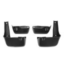 Motoforti ホンダに対応フィットシャトル(RUS)2011-2014用マッドフラップスプラッシュガードマッドガードW /マウントアクセサリー