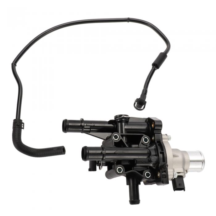 A ABSOPRO Chevroletに対応 クルーズ1.8L 2011 2016用エンジン冷却サーモスタットハウジングアセンブリ..