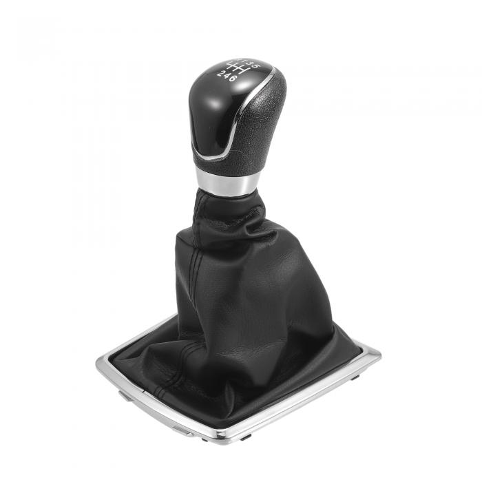 TUCKBOLD フォードに対応フォーカスMK2用6速マニュアルギアシフトノブカバー|自動車用ギアボックスステ..