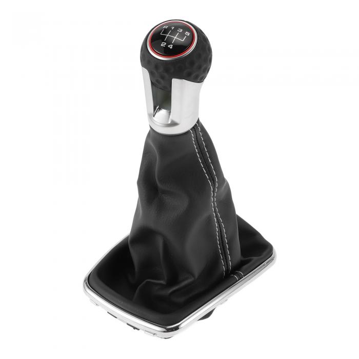 TUCKBOLD VWに対応ジェッタ用5速マニュアルギアシフトノブカバー付き | フロントオートモーティブギア..