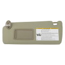 TUCKBOLD トヨタに対応4ランナー用の車載用サンバイザー 実用的なNo.74320-35A91-E1 | 左側運転席用サンバイザーアセンブリ ベージュ ミラー付き 1個(2)